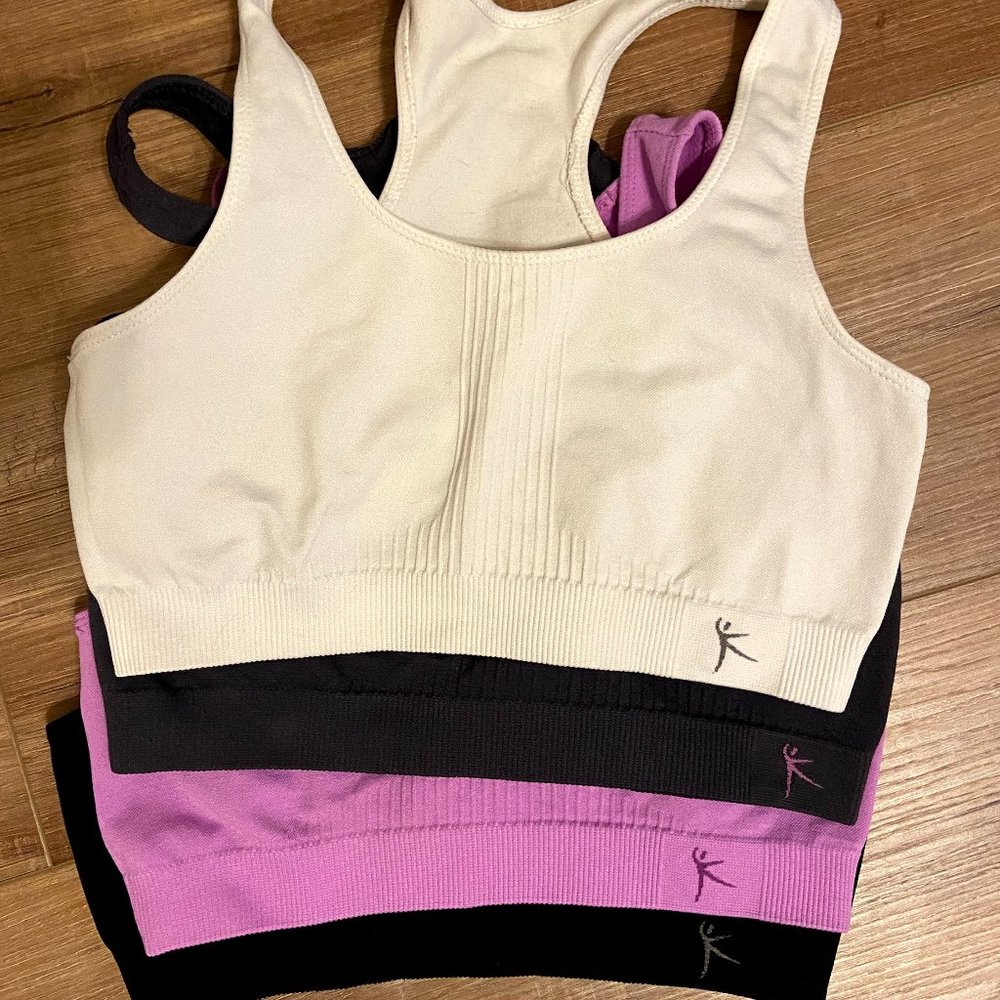 Danskin Basic Sports Bras-4pack